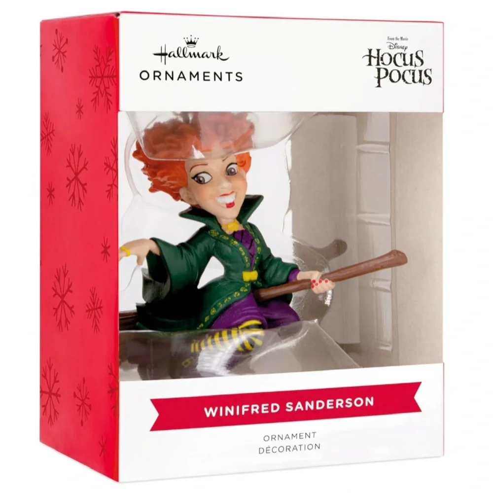 Hallmark Disney Hocus Pocus “Winifred Sanderson” Christmas Ornament (NWT)